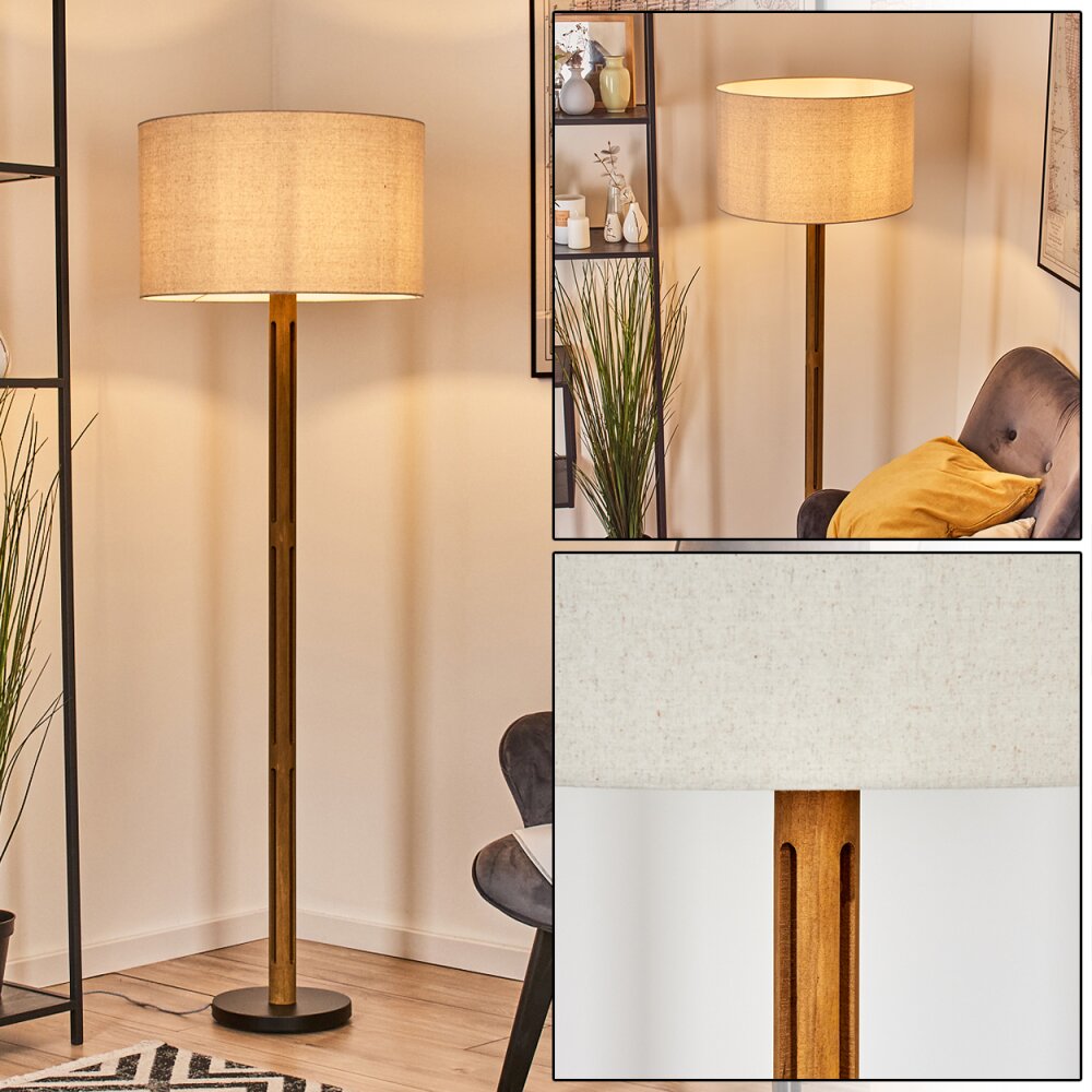 Flemming Lampadaire Brun, Écru, Noir, 1 lumière main product photo