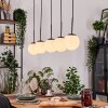 Gastor Suspension, Boule lumineuse, Suspension Blanc, 5 lumières