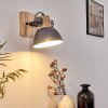Applique murale Orny Bois clair, 1 lumière