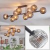 Ripoll Plafonnier, Boule lumineuse Fumé, 10 lumières