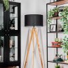 Flemming Lampadaire Écru, Noir, 1 lumière