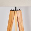 Flemming Lampadaire Écru, Noir, 1 lumière