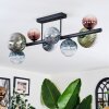 Chehalis Plafonnier, Boule lumineuse Bleu, Vert, Clair, Cuivré, 8 lumières