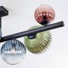 Chehalis Plafonnier, Boule lumineuse Bleu, Vert, Clair, Cuivré, 8 lumières