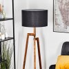 Flemming Lampadaire Écru, Noir, 1 lumière