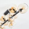 Koyoto Plafonnier, Boule lumineuse Ambre, Clair, 10 lumières