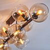 Koyoto Plafonnier, Boule lumineuse Ambre, Clair, 10 lumières