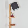Venor Lampadaire Brun, Écru, Noir, 1 lumière