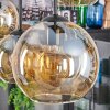 Koyoto Suspension, Boule lumineuse, Suspension Ambre, 6 lumières