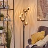 Koyoto Lampadaire 40 cm Ambre, Clair, Fumé, 6 lumières
