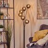Koyoto Lampadaire 40 cm Fumé, 6 lumières