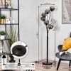 Koyoto Lampadaire 40 cm Fumé, 6 lumières