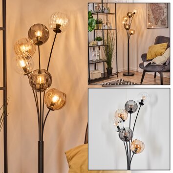 Koyoto Lampadaire 40 cm Ambre, Clair, Fumé, 6 lumières Koyoto Lampadaire 40 cm Ambre, Clair, Fumé, 6 lumières