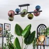 Chehalis Plafonnier, Boule lumineuse Bleu, Vert, Cuivré, 8 lumières