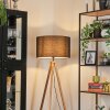 Flemming Lampadaire Écru, Noir, 1 lumière