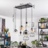 Koyoto Suspension, Boule lumineuse, Suspension Ambre, Clair, Fumé, 6 lumières