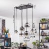 Koyoto Suspension, Boule lumineuse, Suspension Clair, Fumé, 6 lumières