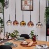 Koyoto Suspension, Boule lumineuse, Suspension Écru, Noir, 5 lumières Koyoto Suspension, Boule lumineuse, Suspension Écru, Noir, 5 lumières