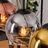 Koyoto Suspension, Boule lumineuse, Suspension Écru, Noir, 5 lumières