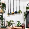 Koyoto Suspension, Boule lumineuse, Suspension Écru, Noir, 5 lumières