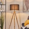 Flemming Lampadaire Écru, Noir, 1 lumière
