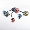 Chehalis Plafonnier, Boule lumineuse 56 cm Bleu, Vert, Clair, Cuivré, 6 lumières Chehalis Plafonnier, Boule lumineuse 56 cm Bleu, Vert, Clair, Cuivré, 6 lumières