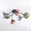 Chehalis Plafonnier, Boule lumineuse 58 cm Bleu, Vert, Clair, Cuivré, 6 lumières