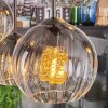 Koyoto Suspension, Boule lumineuse, Suspension Clair, Fumé, 6 lumières