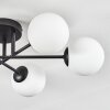 Chehalis Plafonnier, Boule lumineuse 55 cm Blanc, 6 lumières