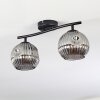 Ripoll Plafonnier, Boule lumineuse Fumé, 2 lumières