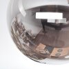 Chehalis Plafonnier, Boule lumineuse 34 cm Fumé, 3 lumières