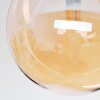 Chehalis Plafonnier, Boule lumineuse 34 cm Ambre, 3 lumières Chehalis Plafonnier, Boule lumineuse 34 cm Ambre, 3 lumières