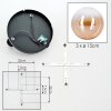 Chehalis Plafonnier, Boule lumineuse 34 cm Ambre, Clair, 3 lumières Chehalis Plafonnier, Boule lumineuse 34 cm Ambre, Clair, 3 lumières