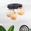 Chehalis Plafonnier, Boule lumineuse 34 cm Ambre, 3 lumières Chehalis Plafonnier, Boule lumineuse 34 cm Ambre, 3 lumières