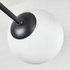 Chehalis Plafonnier, Boule lumineuse 55 cm Blanc, 6 lumières