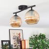 Gastor Plafonnier, Boule lumineuse Ambre, 2 lumières