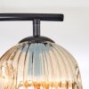 Gastor Plafonnier, Boule lumineuse Ambre, 2 lumières