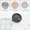 Chehalis Plafonnier, Boule lumineuse Ambre, Clair, Fumé, 3 lumières
