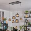 Koyoto Suspension, Boule lumineuse, Suspension Fumé, 6 lumières