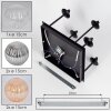 Chehalis Plafonnier, Boule lumineuse Ambre, Clair, Fumé, 5 lumières