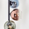 Koyoto Boule lumineuse, Lampadaire 32 cm Bleu, Vert, Clair, Cuivré, 6 lumières