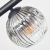 Ripoll Plafonnier, Boule lumineuse Ambre, Clair, Fumé, 10 lumières