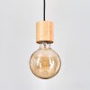 Sydan Suspension, Suspension Écru, Noir, 1 lumière