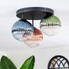 Chehalis Plafonnier, Boule lumineuse 33.5 cm Bleu, Vert, Clair, Cuivré, 3 lumières