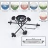 Chehalis Plafonnier, Boule lumineuse 60 cm Bleu, Vert, Clair, Cuivré, 6 lumières
