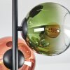 Koyoto Plafonnier, Boule lumineuse 31 cm Bleu, Or, Clair, Cuivré, 4 lumières