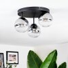 Chehalis Plafonnier, Boule lumineuse 30.5 cm Clair, Fumé, 3 lumières