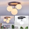 Chehalis Plafonnier, Boule lumineuse 30 cm Blanc, 3 lumières
