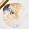 Koyoto Plafonnier, Boule lumineuse Or, Noir, 8 lumières