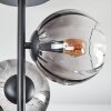 Koyoto Plafonnier, Boule lumineuse 31 cm Clair, Fumé, 4 lumières